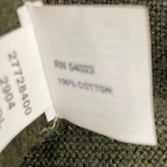 Gap Sweater Men's XXXL Pullover 1/4 Zip 100% Cotton Big & Tall Vertical Stripes - Picture 5 of 5